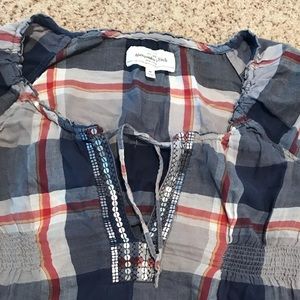 Abercrombie & Fitch 3/4 sleeve top